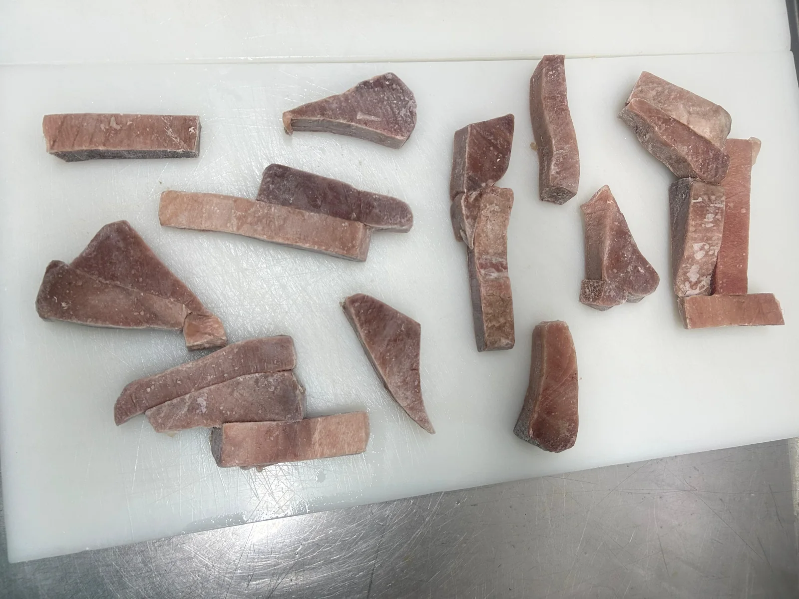 Tuna offcuts